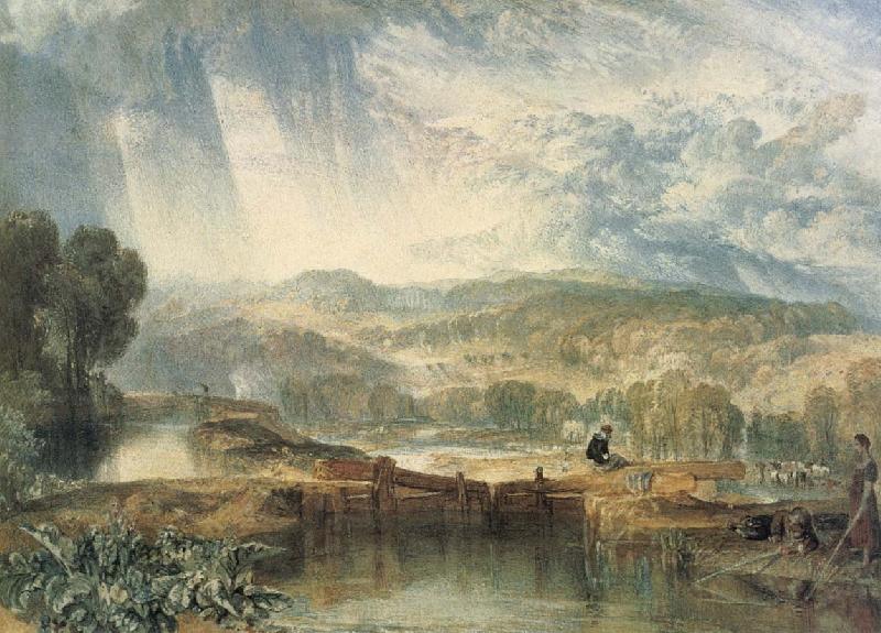 J.M.W. Turner More Park,near watford on the river Colne oil painting picture